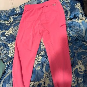 Figs Vibrant Pink Track Pants